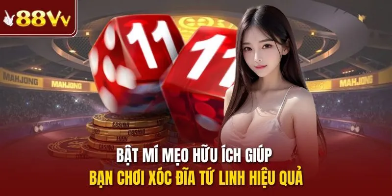 Bật mí mẹo hữu ích giúp bạn chơi xóc đĩa tứ linh hiệu quả