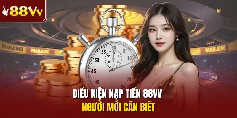 Điều kiện nạp tiền 88VV người mới cần biết